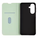 OBAL:ME SmoothTouch Samsung Galaxy A27 flip tok kártyatartóval, mágneses záródás, zöld