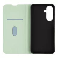   OBAL:ME SmoothTouch Samsung Galaxy A27 flip tok kártyatartóval, mágneses záródás, zöld
