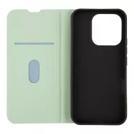   OBAL:ME SmoothTouch Honor 600 Lite flip tok kártyatartóval, mágneses záródás, zöld