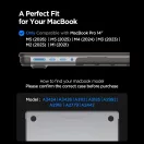 Spigen Airskin Apple Macbook Air 13 M2-M5 2023-2026 tok, Frost Black, fekete