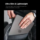Spigen Airskin Apple Macbook Air 13 M2-M5 2023-2026 tok, Frost Black, fekete