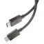 Spigen EB6015CC USB-C-USB-C töltő- és adatkábel, 60W, 1,5m, Gunmetal, szürke