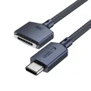 Tech-Protect MMC01 UltraBoost Macbook töltő, USB-C, MagSafe 3, 140W, 200cm, kék