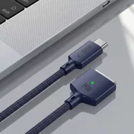   Tech-Protect MMC01 UltraBoost Macbook töltő, USB-C, MagSafe 3, 140W, 200cm, kék