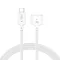 Tech-Protect MMC01 UltraBoost Macbook töltő, USB-C, MagSafe 3, 140W, 200cm, fehér