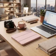   Tech-Protect SC Pen Lenovo Idea Tab 11" / K11 2.gen oldalra nyíló, kitámasztható mappa tok, rózsaszín