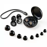   Tech-Protect QuietFit füldugó, 4db különböző méretű gumiharanggal, tokkal, fekete