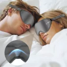 Tech-Protect EyeShade alvómaszk / szemfedő memóriahabbal, állítható pánttal, szürke