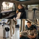 Tech-Protect ComfortRest utazó párna / nyakpárna memóriahabbal, állítható pánttal, fekete