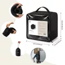 Tech-Protect ComfortRest utazó párna / nyakpárna memóriahabbal, állítható pánttal, fekete