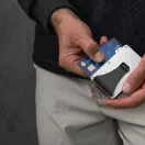 Tech-Protect Thorn RFID blokkoló kártyatartó, ezüst-fekete (bankkártyához)