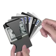   Tech-Protect Thorn RFID blokkoló kártyatartó, fekete (bankkártyához)
