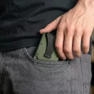 Tech-Protect Thorn RFID blokkoló kártyatartó, zöld-fekete (bankkártyához)