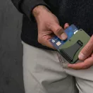 Tech-Protect Thorn RFID blokkoló kártyatartó, zöld-fekete (bankkártyához)