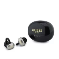   Guess Metallic Finish Classic Logo OWS vezeték nélküli bluetooth fülhallgató, fekete