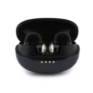   Guess Metallic Finish Classic Logo OWS vezeték nélküli bluetooth fülhallgató, fekete