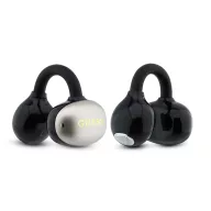  Guess Metallic Finish Classic Logo OWS vezeték nélküli bluetooth fülhallgató, fekete
