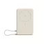 Xiaomi USB-C Powerbank / külső akkumulátor, MagSafe, kompakt, USB-C kábellel, 33W, 10.000mAh, bézs