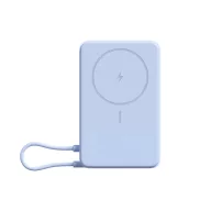   Xiaomi USB-C Powerbank / külső akkumulátor, MagSafe, kompakt, USB-C kábellel, kitámasztóval, 33W, 10.000mAh, kék