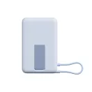 Xiaomi USB-C Powerbank / külső akkumulátor, MagSafe, kompakt, USB-C kábellel, kitámasztóval, 33W, 10.000mAh, kék