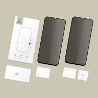   Tech-Protect GLASS SPY+ Privacy Samsung Galaxy A27 kijelzővédő üvegfólia, betekintésgátló, fekete (2db)