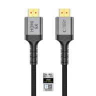   Tech-Protect UltraBoost HDMI 2.1 kábel, 4K 120Hz / 8K 60Hz, 1m, fekete