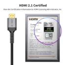 Tech-Protect UltraBoost HDMI 2.1 kábel, 4K 120Hz / 8K 60Hz, 1m, fekete