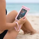 Tech-Protect UWC7 univerzális vízálló telefon tok, 6.9", rózsaszín
