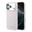 Karl Lagerfeld PU Perforated Gold Dots Apple iPhone 17 Pro mágneses tok, MagSafe, rózsaszín-arany