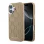Karl Lagerfeld PU Perforated Monogram Apple iPhone 17 mágneses tok, MagSafe, bézs-arany