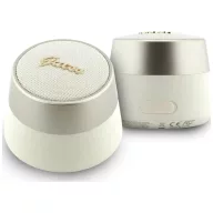  Guess Script Metal Logo hordozható hangszóró, bluetooth, kompakt, 5W, arany