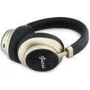 Guess 4G Gold Script Metal vezeték nélküli fejhallgató, bluetooth, ENC, fekete-arany