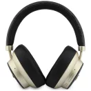 Guess 4G Gold Script Metal vezeték nélküli fejhallgató, bluetooth, ENC, fekete-arany