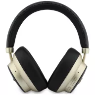   Guess 4G Gold Script Metal vezeték nélküli fejhallgató, bluetooth, ENC, fekete-arany