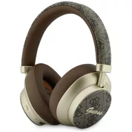   Guess 4G Gold Script Metal vezeték nélküli fejhallgató, bluetooth, ENC, barna-arany