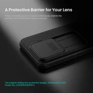   Nillkin CamShield Pro Xiaomi 17T műanyag hátlap tok kameravédelemmel, fekete
