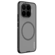   Nillkin Super Frosted PRO Magnetic Xiaomi 17T mágneses műanyag hátlap tok, MagSafe, átlátszó-fekete