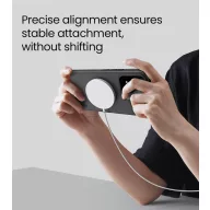   Nillkin Super Frosted PRO Magnetic Xiaomi 17T mágneses műanyag hátlap tok, MagSafe, fekete