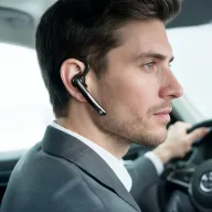   Forcell Orion Slim wireless / bluetooth headset vezetéshez / utazáshoz, ENC, Multipoint, fekete