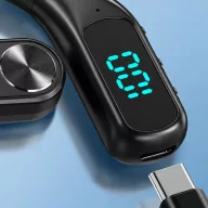  Bluestar Hook wireless / bluetooth headset vezetéshez / utazáshoz, fekete