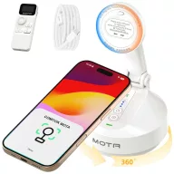   Comitok Mota asztali telefon tartó, iPhone, MagSafe, Tripod, arckövetéssel, fehér