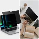 Spigen Safe View Apple Macbook Pro 14 2021/2025 tempered glass betekintésgátló kijelzővédő fólia, privacy