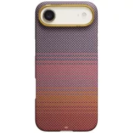   Pitaka Edge Apple iPhone Air (2025) hátlap tok, MagSafe, Aramid, sunset (California Dream 02)