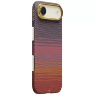   Pitaka Edge Apple iPhone Air (2025) hátlap tok, MagSafe, Aramid, sunset (California Dream 02)