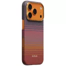 Pitaka Edge Apple iPhone 18 Pro / 17 Pro hátlap tok, MagSafe, Aramid, sunset (California Dream 02)