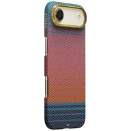   Pitaka Edge Apple iPhone Air (2025) hátlap tok, MagSafe, Aramid, sunset (California Dream 04)