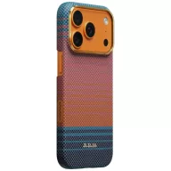   Pitaka Edge Apple iPhone 18 Pro / 17 Pro hátlap tok, MagSafe, Aramid, sunset (California Dream 04)
