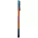 Pitaka Edge Apple iPhone 18 Pro / 17 Pro hátlap tok, MagSafe, Aramid, sunset (California Dream 04)