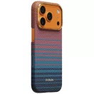 Pitaka Edge Apple iPhone 18 Pro / 17 Pro hátlap tok, MagSafe, Aramid, sunset (California Dream 05)