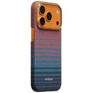   Pitaka Edge Apple iPhone 18 Pro / 17 Pro hátlap tok, MagSafe, Aramid, sunset (California Dream 05)